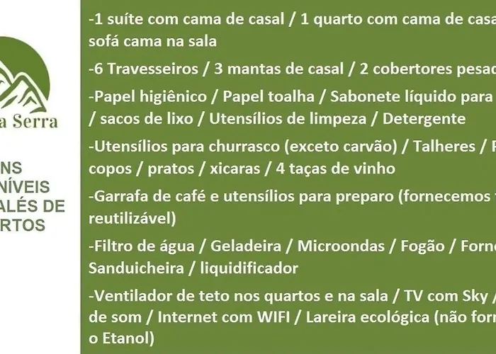Villa Da Serra Chale Ibitipoca - 700M Do Centrinho